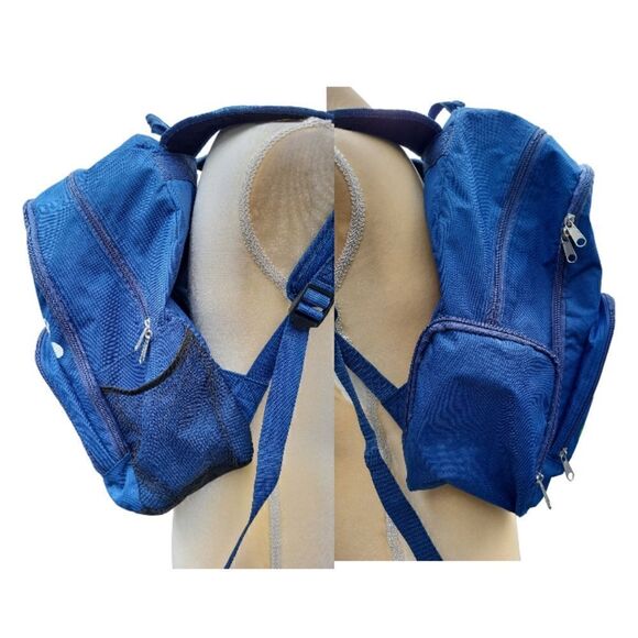 Swanson Blue Backpack Floral Pattern God's Girl‎ - Picture 4 of 10